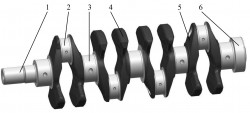 Crankshaft Parts for heavy equipment