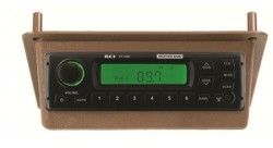 Radio for heavy equipment