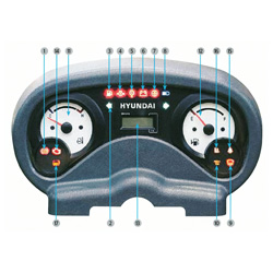 Instrument Panels for heavy equipment