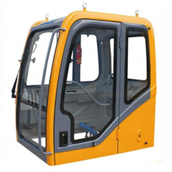 Cab for heavy equipment