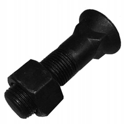 Bolt for heavy equipment