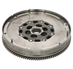 Flywheel for heavy equipment
