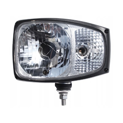 Headlight for heavy equipment