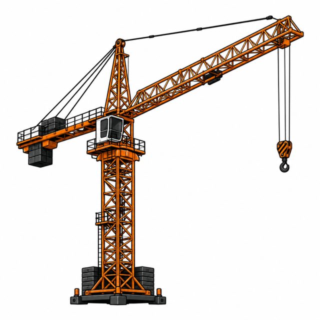 Luffing-Jib Tower Cranes