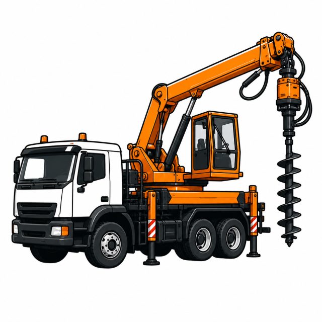 Truck-Mounted Auger Drills
