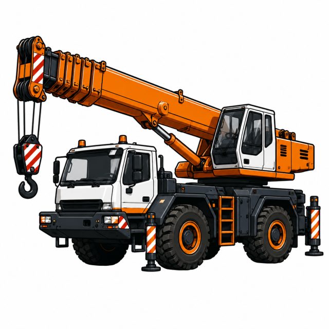 Rough-Terrain Cranes