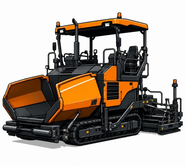 Tracked Asphalt Pavers