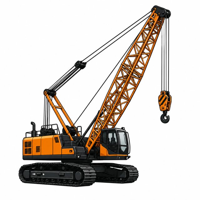 Lattice-Boom Crawler Cranes