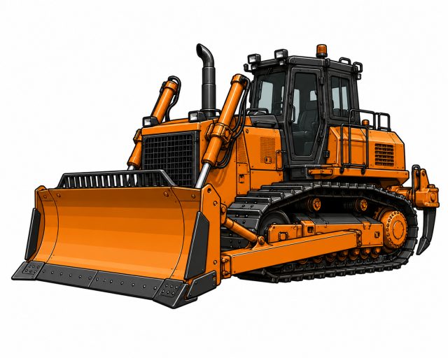 Crawler Mining Bulldozers