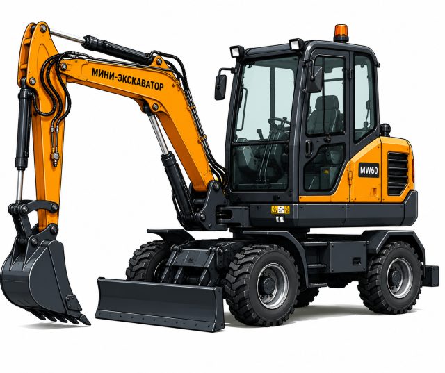 Mini Wheeled Excavators