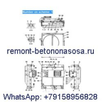 CASE Case CX240B CX240BLR Core ASS#039;Y LN001870 LN002920