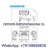 CASE Case CX700 CX700B Core ASS'Y LN001520 LN001640
