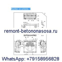 CASE Case CX800 CX800B Core ASS'Y LN001620 LN002530
